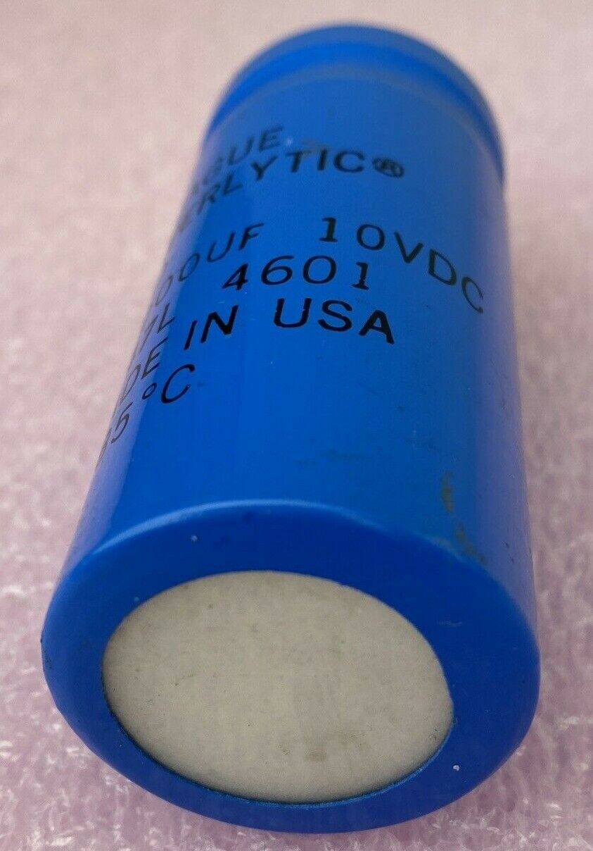 Sprague Powerlytic 36D 85°C 8647L 4601 capacitators 12000uF 10VDC