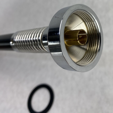 Maxrad MEFC49005HF Omnidirectional Antenna 4.9-5.0 GHz 5.5 dBi Chrome Spring