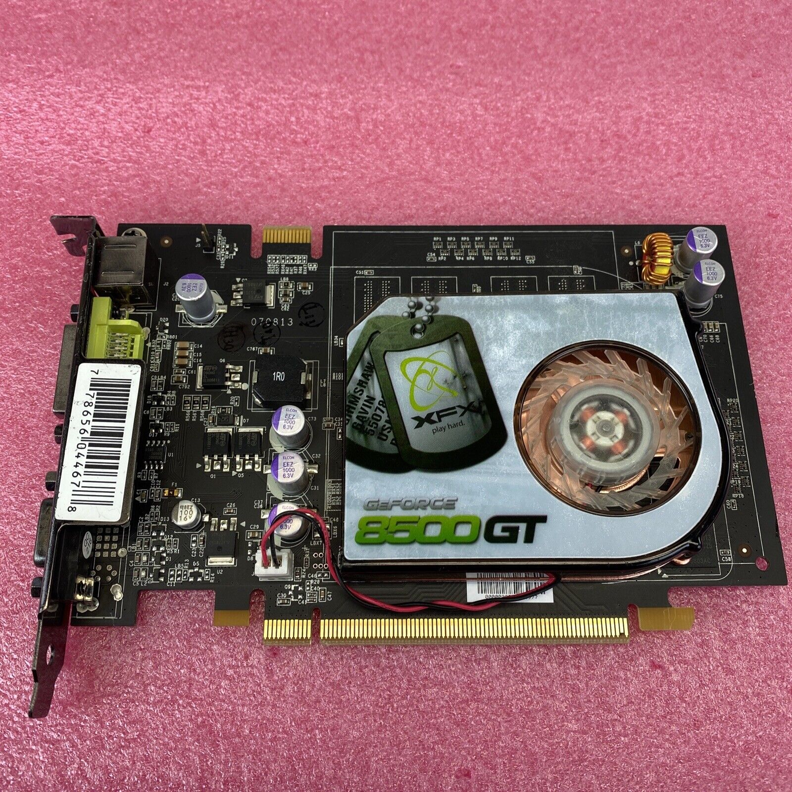 GeForce 8500GT PV-T86J-WAJG 450M 256MB DDR2 Svideo DVI VGA PCIe graphics card