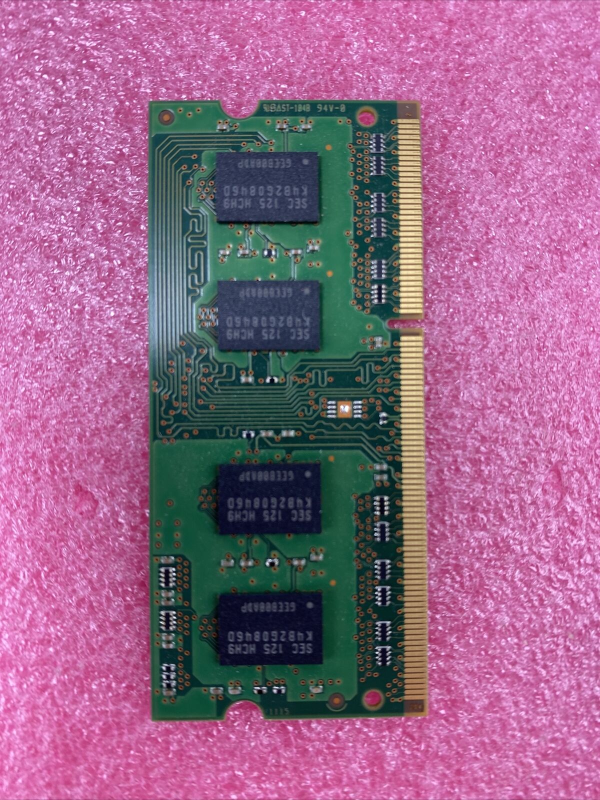 2x 2GB Samsung M471B5773DH0-CH9 PC3-10600S DDR3-1333MHz 204pin So-DIMM Memory