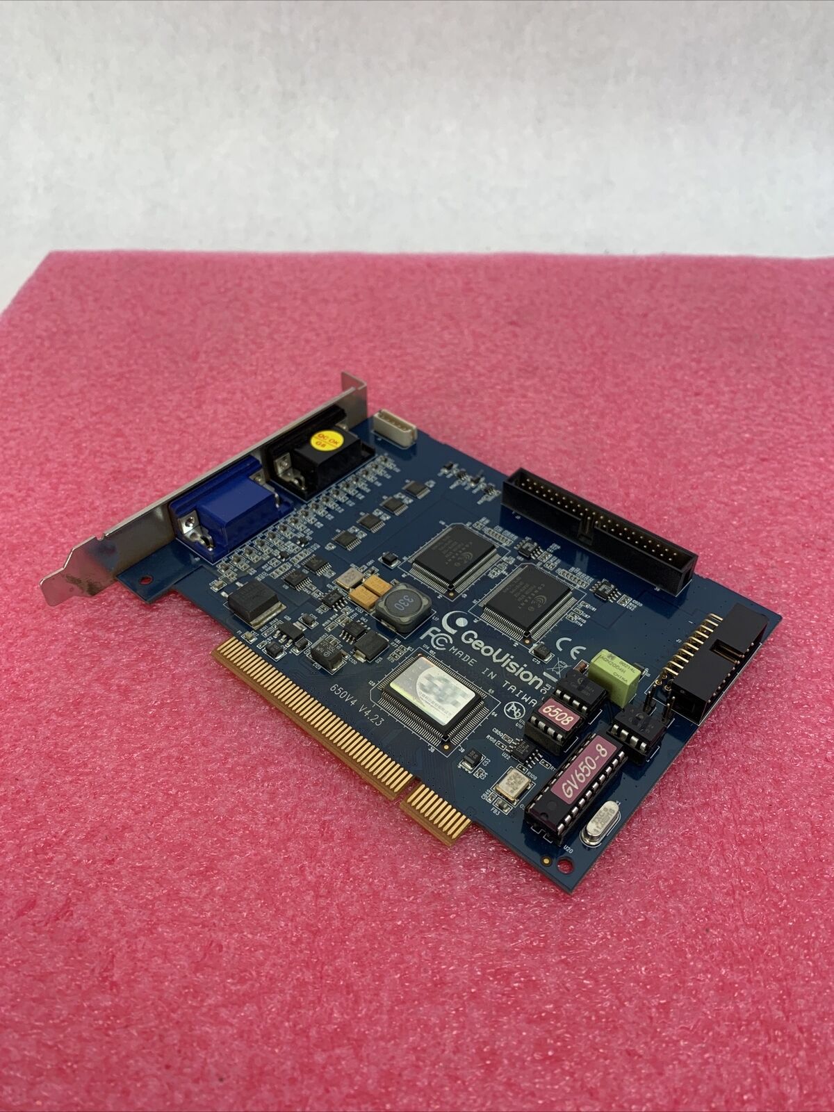 Geovision GV-650 GV-650V4 V4.23 8 port PCI DVR Capture Card