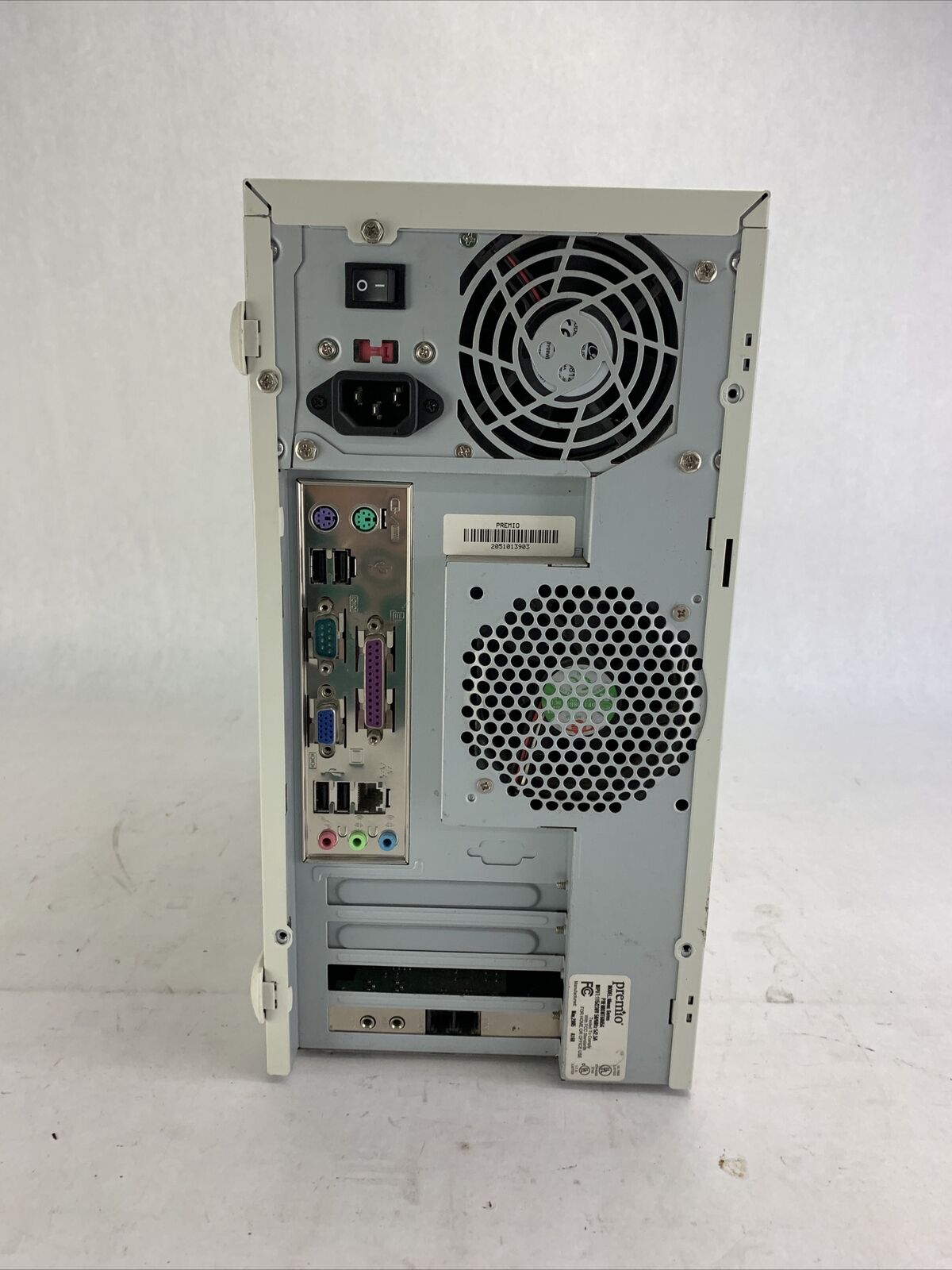 MSI-6743 Motherboard Intel Celeron 2.4GHz 512MB RAM No HDD No OS BAD CD DRIVE