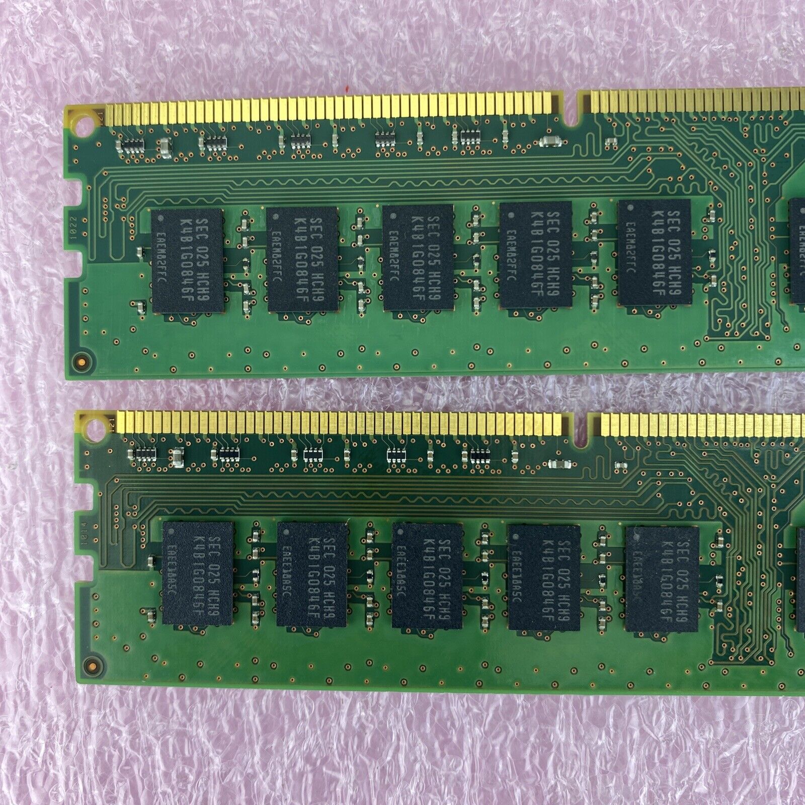 2x 2GB Samsung M391B5673FH0-CH9 PC3-10600E 2Rx8 CL9 DDR3 RAM memory module