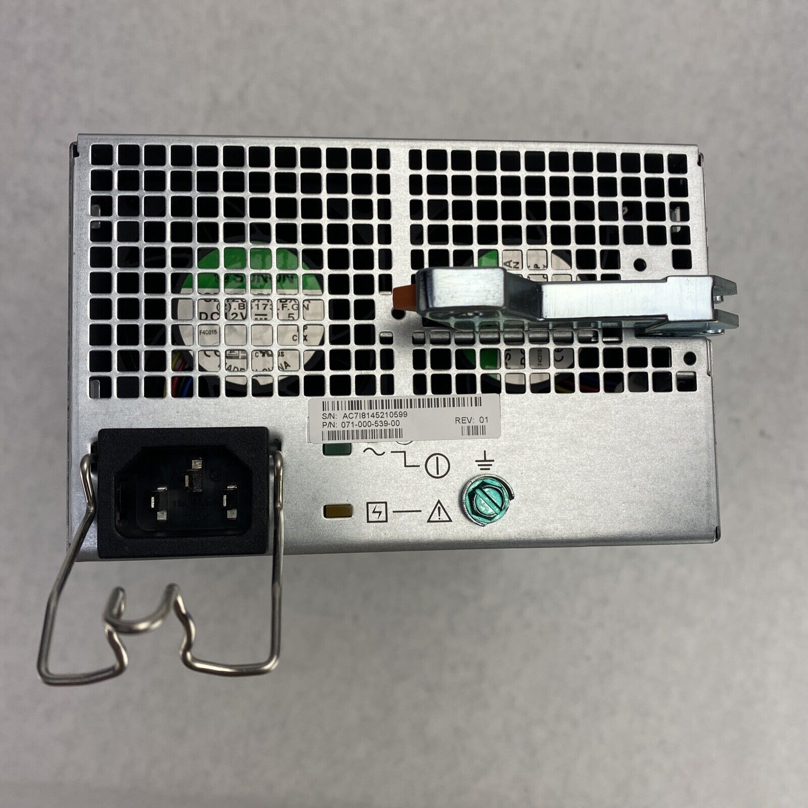 AcBel SG9006 240V 60Hz 4.75A 400W Server Power Supply 071-000-539-00
