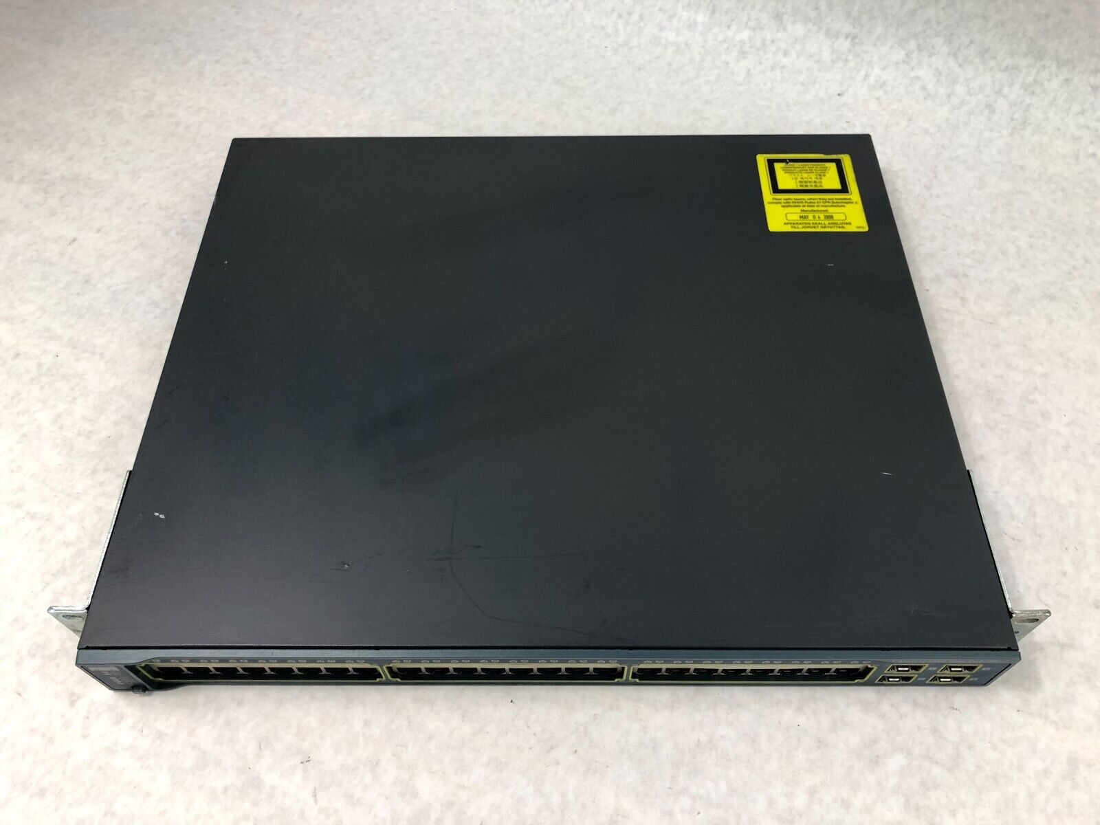 Cisco WS-C3560-48PS-S Catalyst 3560 Series PoE-48 Ethernet Switch
