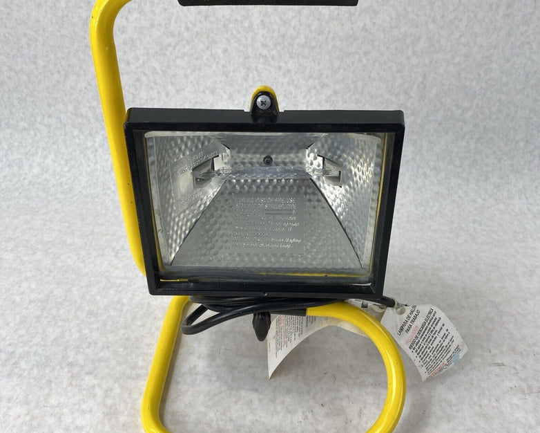 Unbranded E881598 L115212K3 500W Portable Halogen Work Light Lamp WORKS