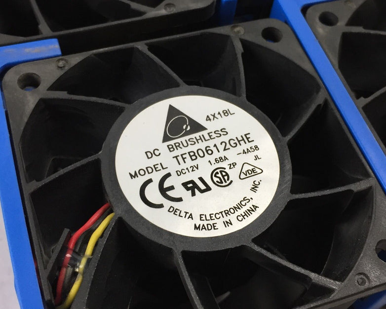 Delta TFB0612GHE 12V 1.68A DC Brushless Fan 60mm  Lot of 8