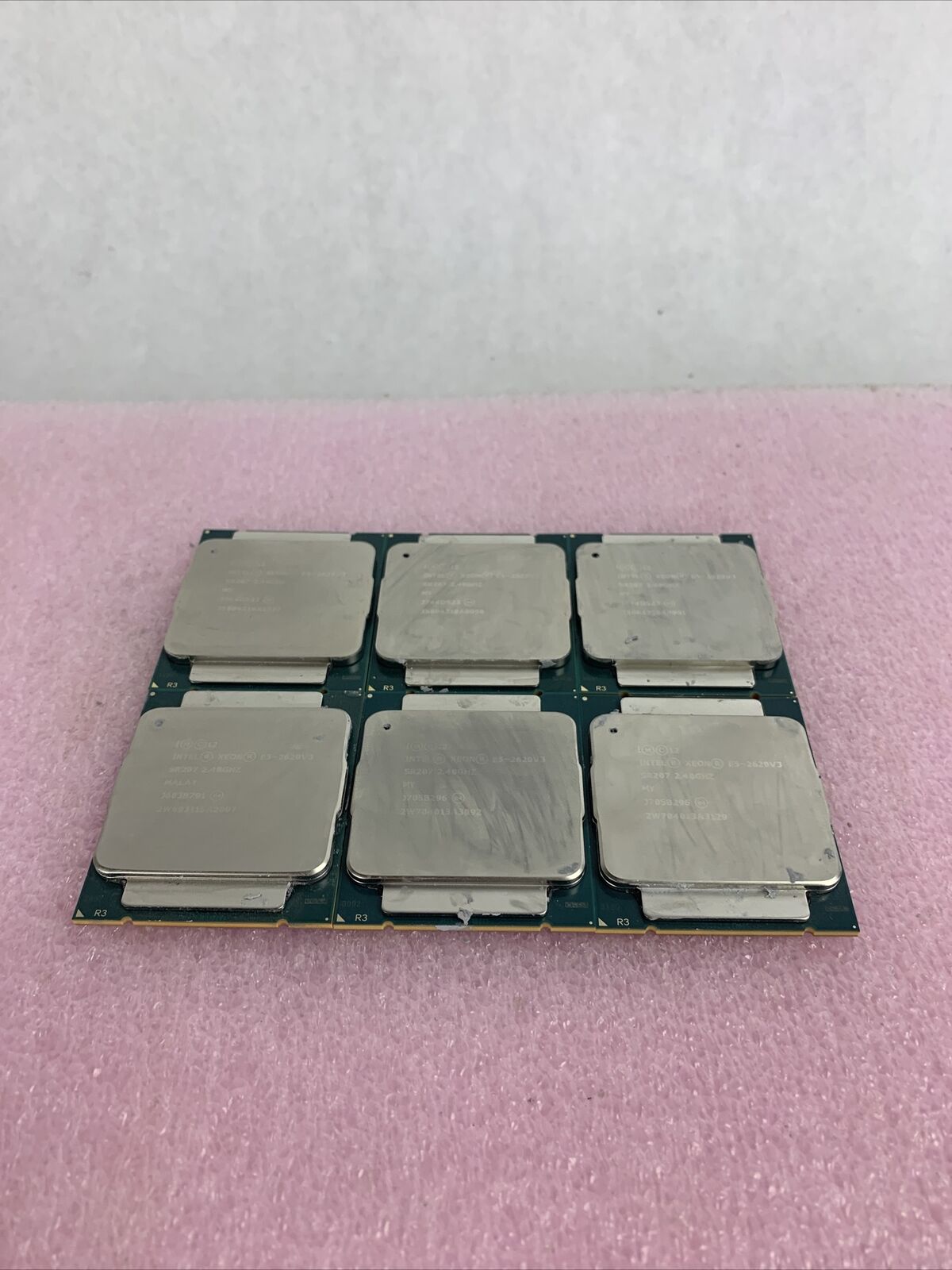 Lot of 6 Intel xeon E5-2650V3 2.4GHz Processor