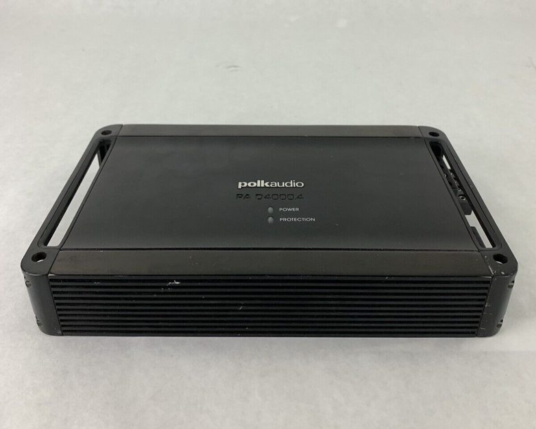 Polk Audio PAD4000.4 4-Channel 800 Watt Car Audio Amplifier For Parts and Repair