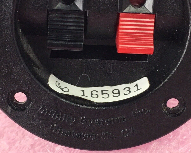 Infinity SM-82 Speaker Crossovers Terminal Tested