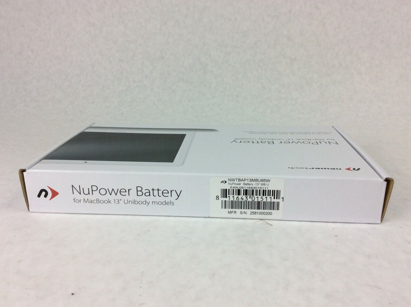 Newertech NuPower Battery 13" Unibody Apple MacBook 6.1 7.1 A1331 Battery 65W