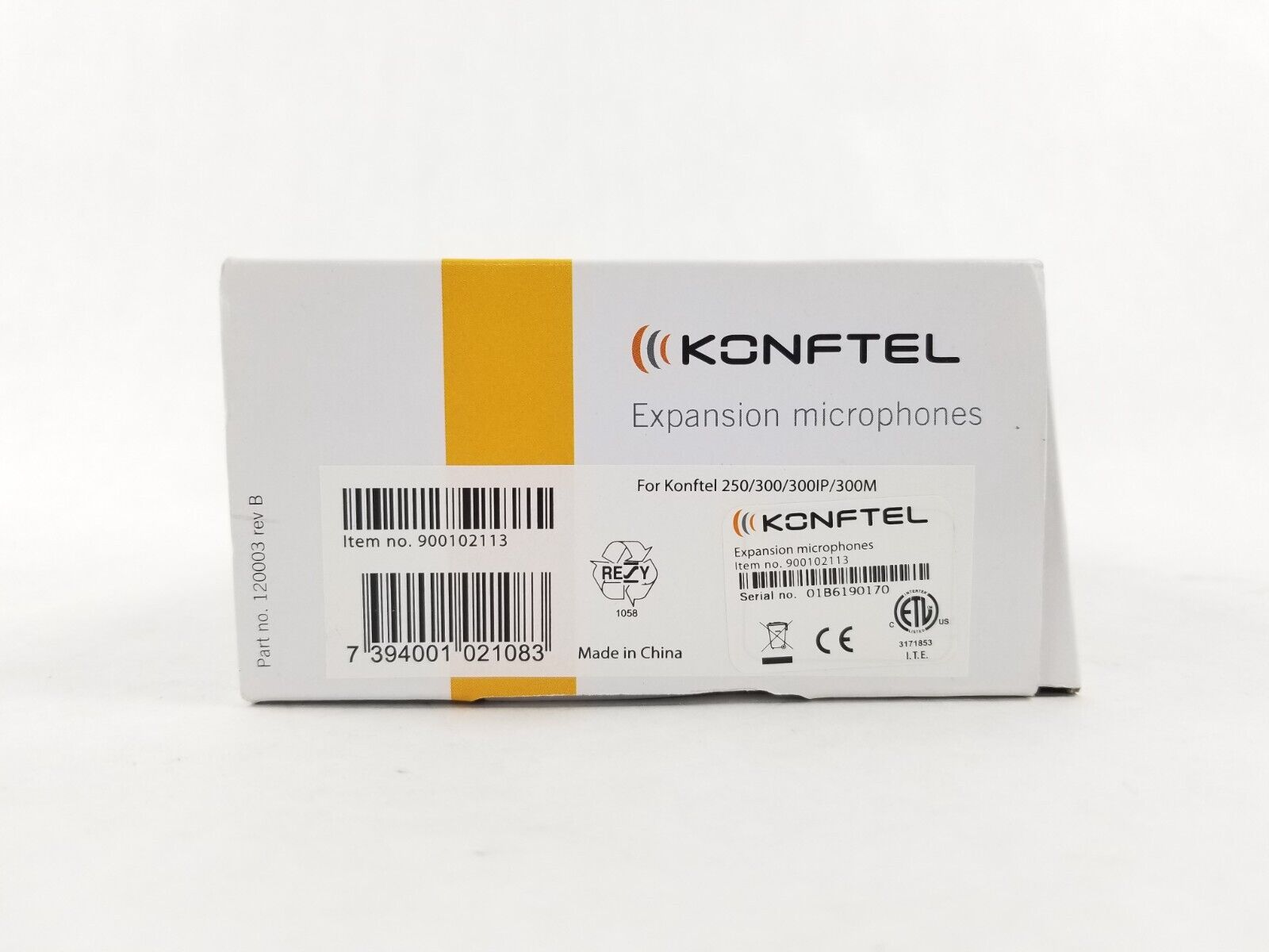 Konftel 300 Expansion Microphones For Conference Telephone 900102113