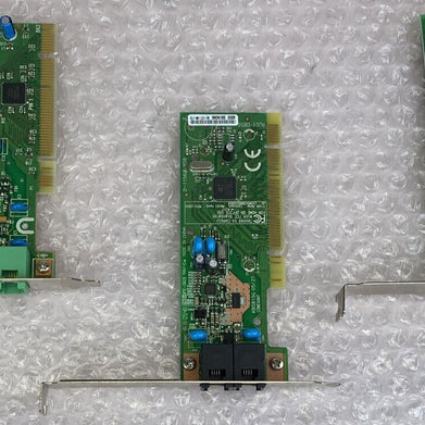 Lot of 3 various PCI card 56k fax modems Conexant KB5815G Agere 90109-2 P40
