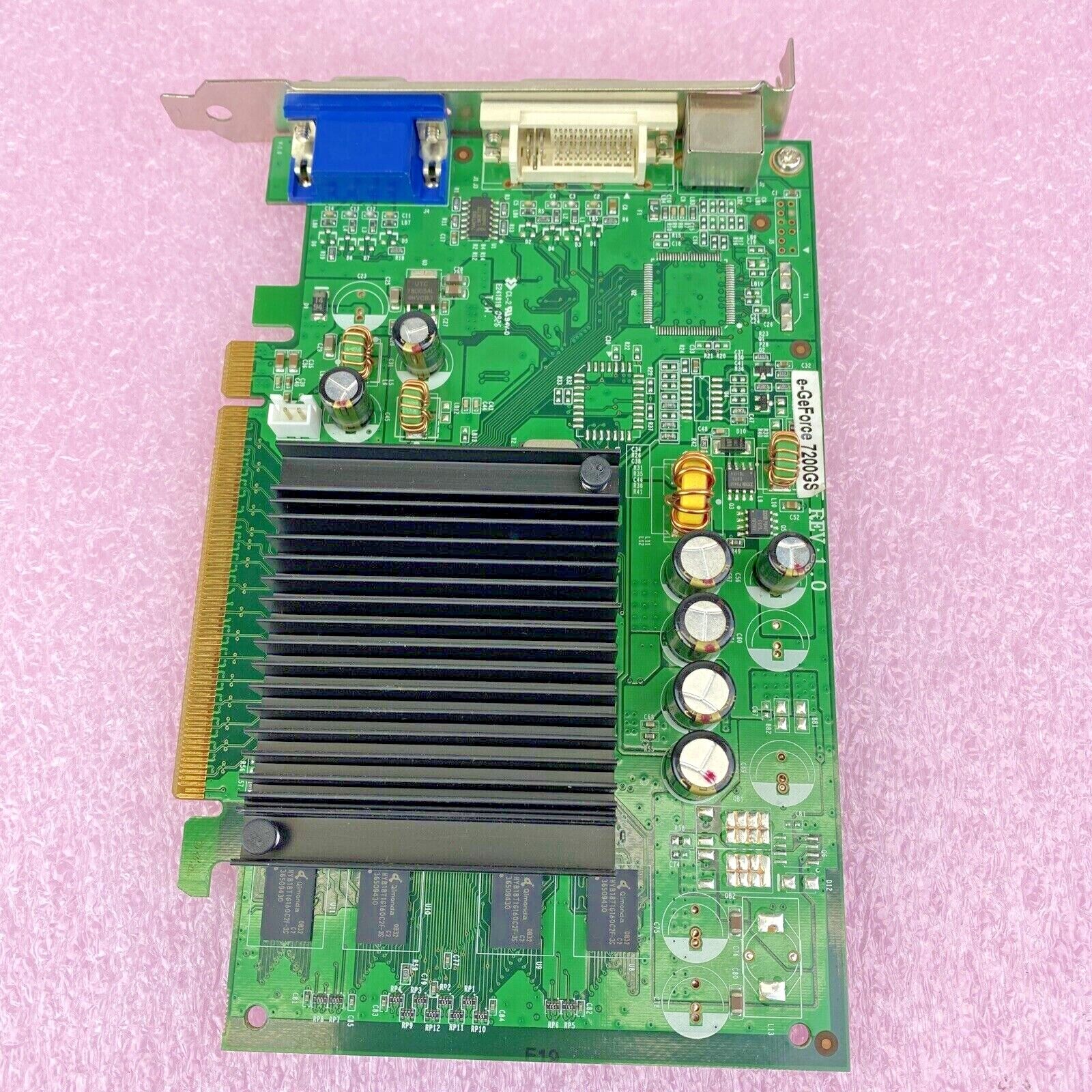 EVGA 512-P2-N430-LR GeForce 7200GS 512MB GDDR2 DirectX 9 Video Graphics Card