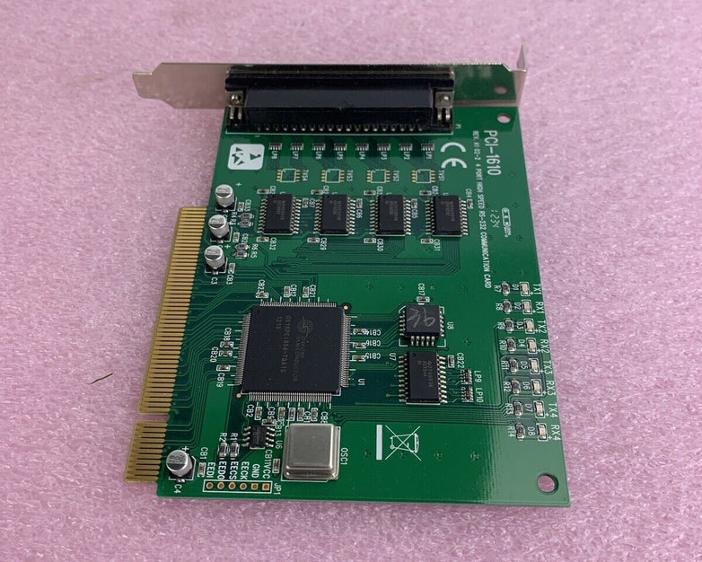 Advantech PCI-1610 REV. A1 02-2 4 PERT HIGH SPEED RS-232