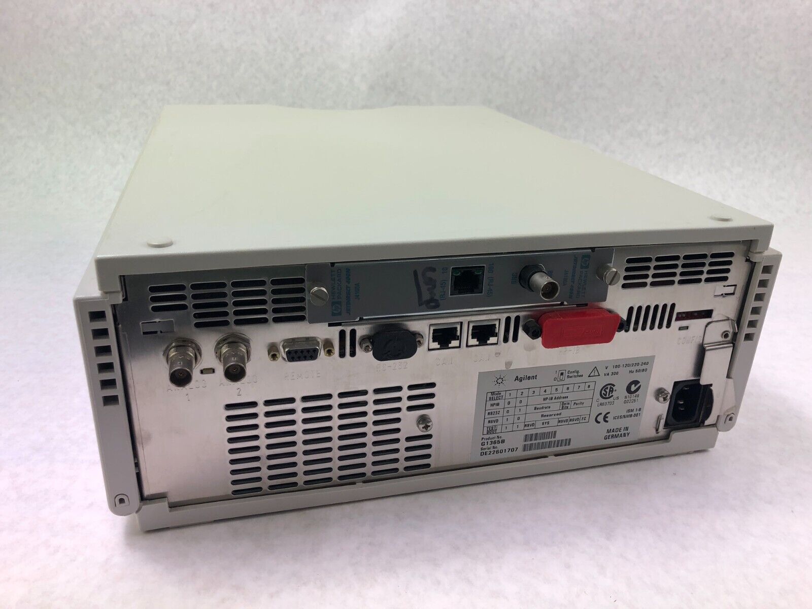 Agilent HP G1365B 1100 Series MWD Multi Wavelength Detector DE22601707