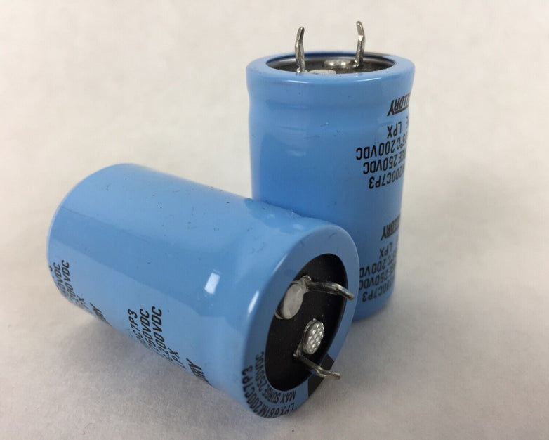 Lot of 2 Mallory 680MFD LPX681M200C7P3 Type LPX Max Surge 250VDC