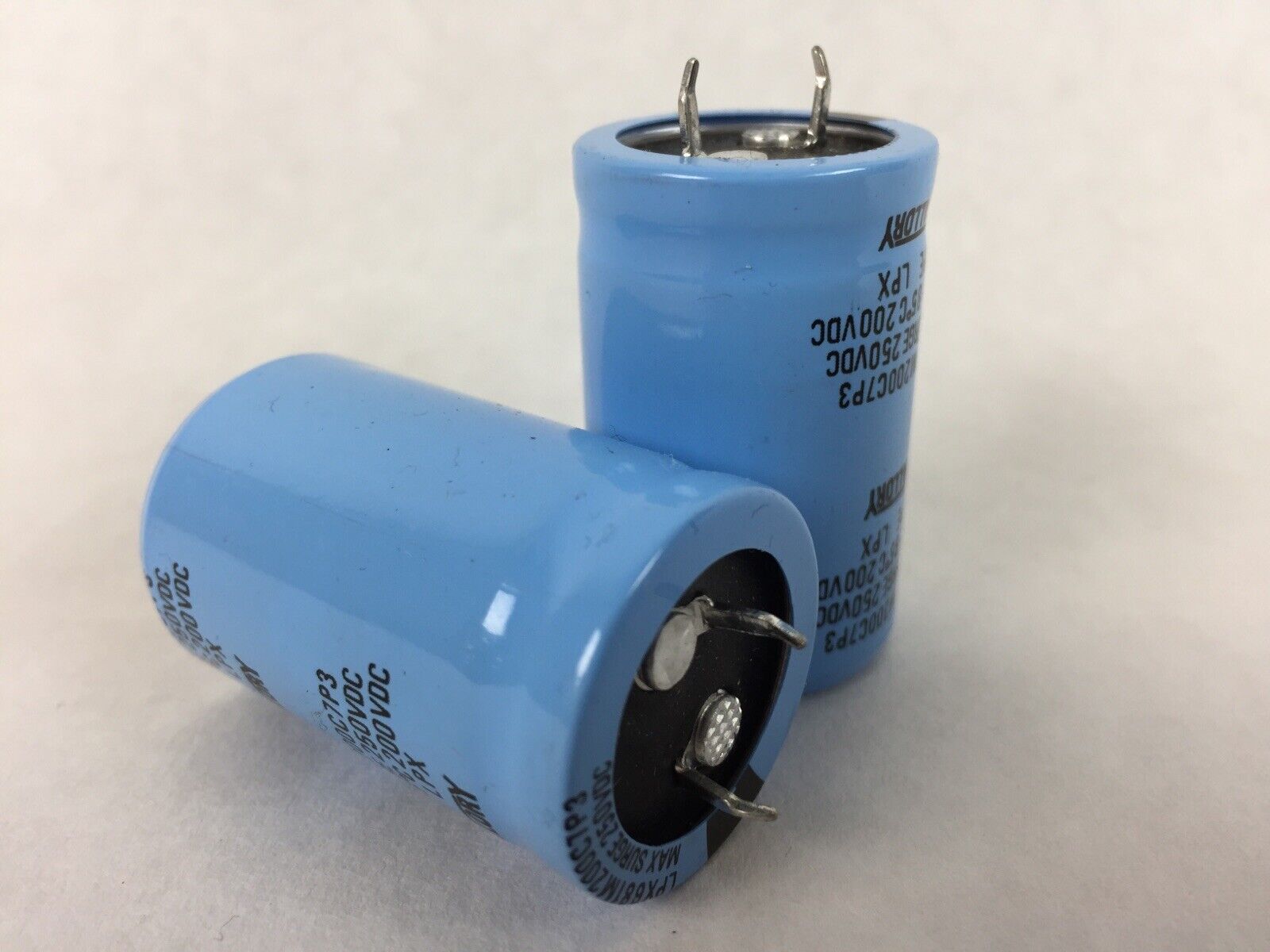 Lot of 2 Mallory 680MFD LPX681M200C7P3 Type LPX Max Surge 250VDC