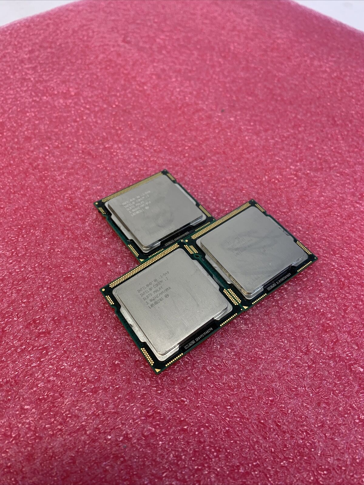 Lot of 3 Intel Core i3-540 SLBTD 3.06GHz Processor
