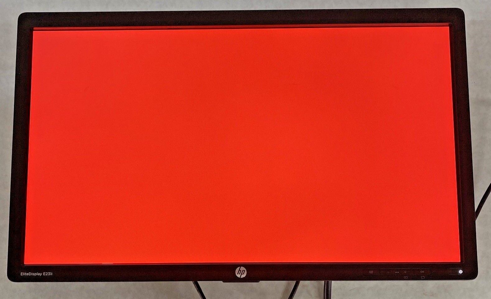 HP E231i EliteDisplay 21inch Monitors 1080p DisplayPort VGA DVI-D Grade B Lot(2)