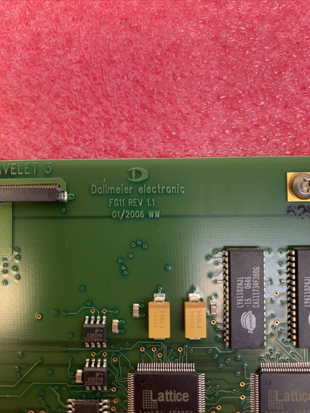 DALMEIER ELECTRONIC FG11 FRAME GRABBER CARD ISA REV1.1