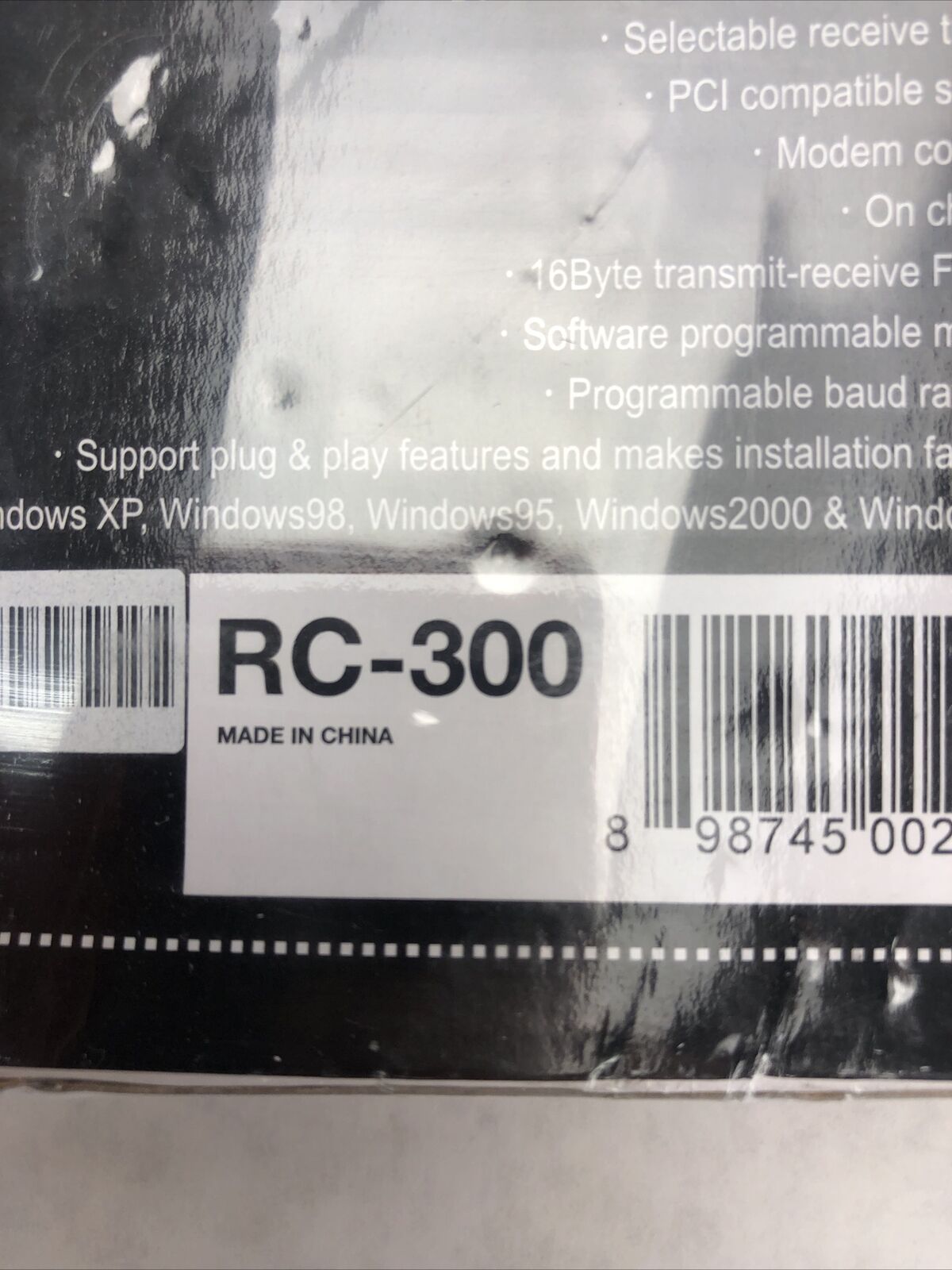 Rosewill RC-300 1 Port Serial PCI Adapter Sealed