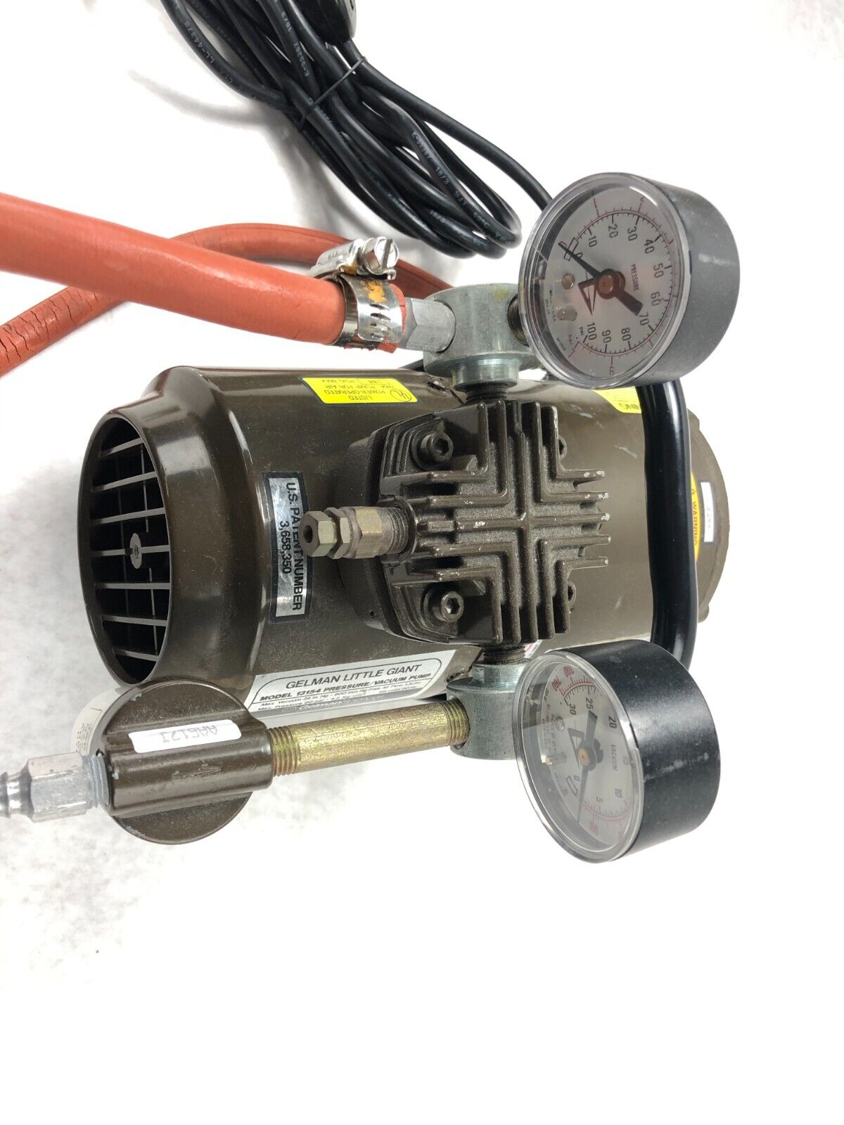 Gelman Instrument Co. Little Giant 13154 Pressure Vacuum Pump Emerson SA55NX