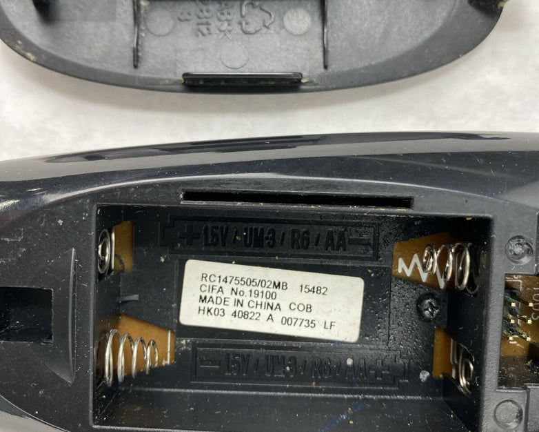 Comcast RC1475505/02MB Xfinity Custom DVR 3 Device Remote Control Model Silver