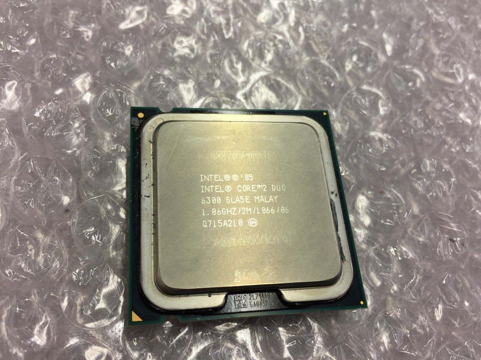 Intel Core 2 Duo E6300 1.86 GHz 2M 1066MHz FSB Dual Core CPU LGA775 SLA5E