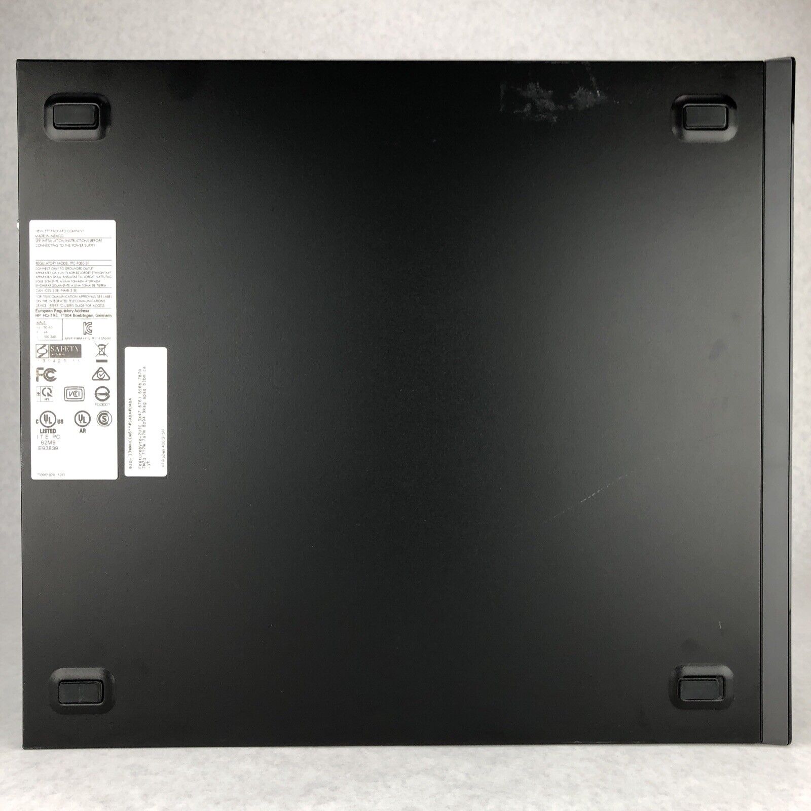 HP ProDesk 400 G1 SFF Intel Core i3-4160 3.60GHz CPU 4GB RAM No HDD No OS