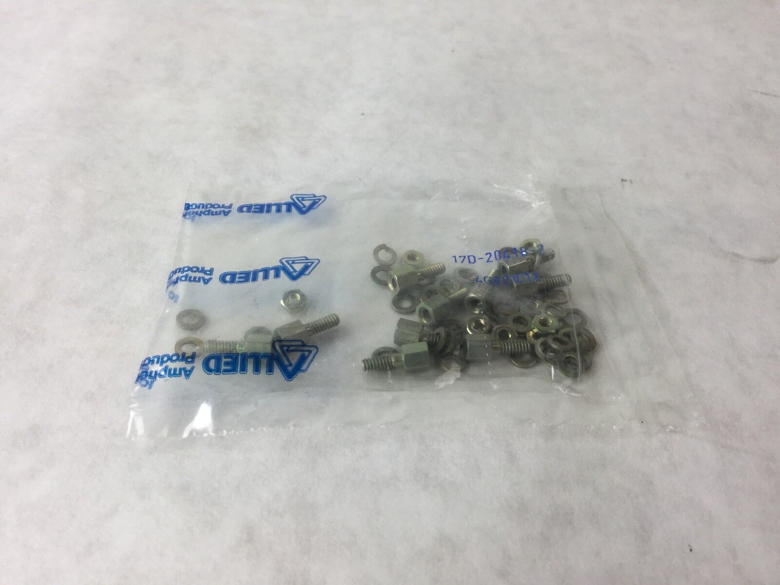 ALLIED Amphenol (4G82101X) D-Sub Accessory Screwlock Nut/Washer (10 in bag) NEW