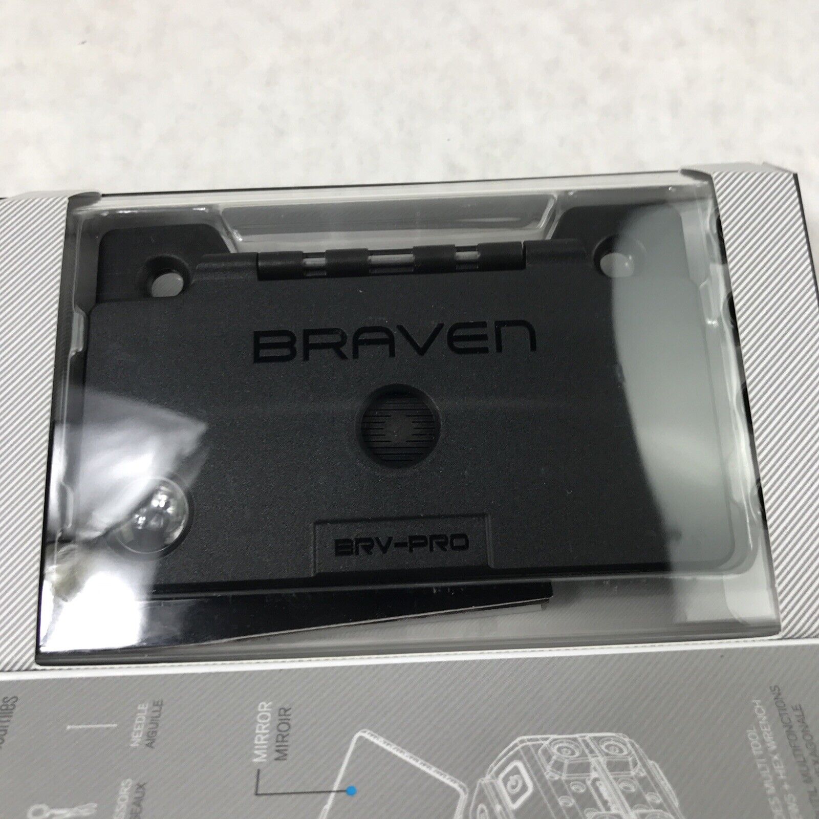 Lot of 4 Braven BRV-PRO Series Accessory Nine Tool Signal Mirror Multi Tool
