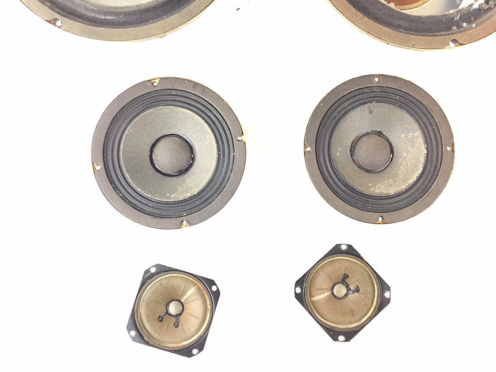 Seeburg HSC 3 Speakers For Parts or Repair