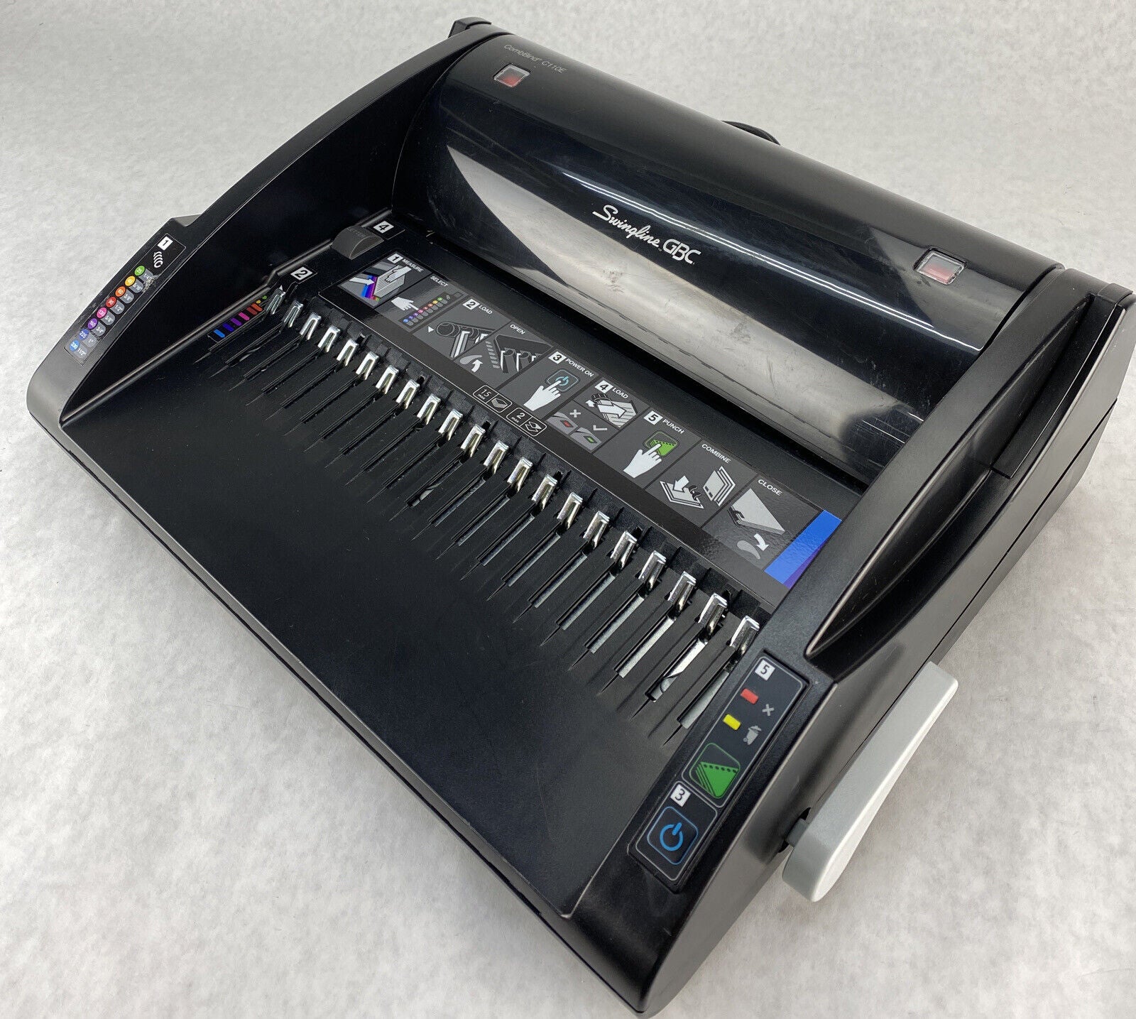 Acco 7704250C Swingline GBC CombBind C110E Binding Machine