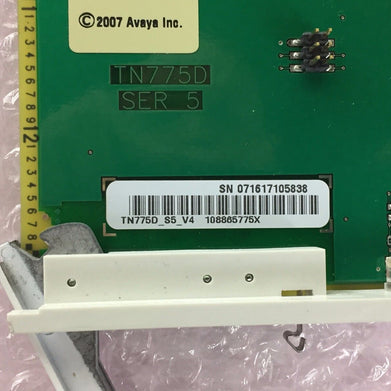 Avaya Definity TN775D V4 Maintenance Board PBX Module Lucent AT&T