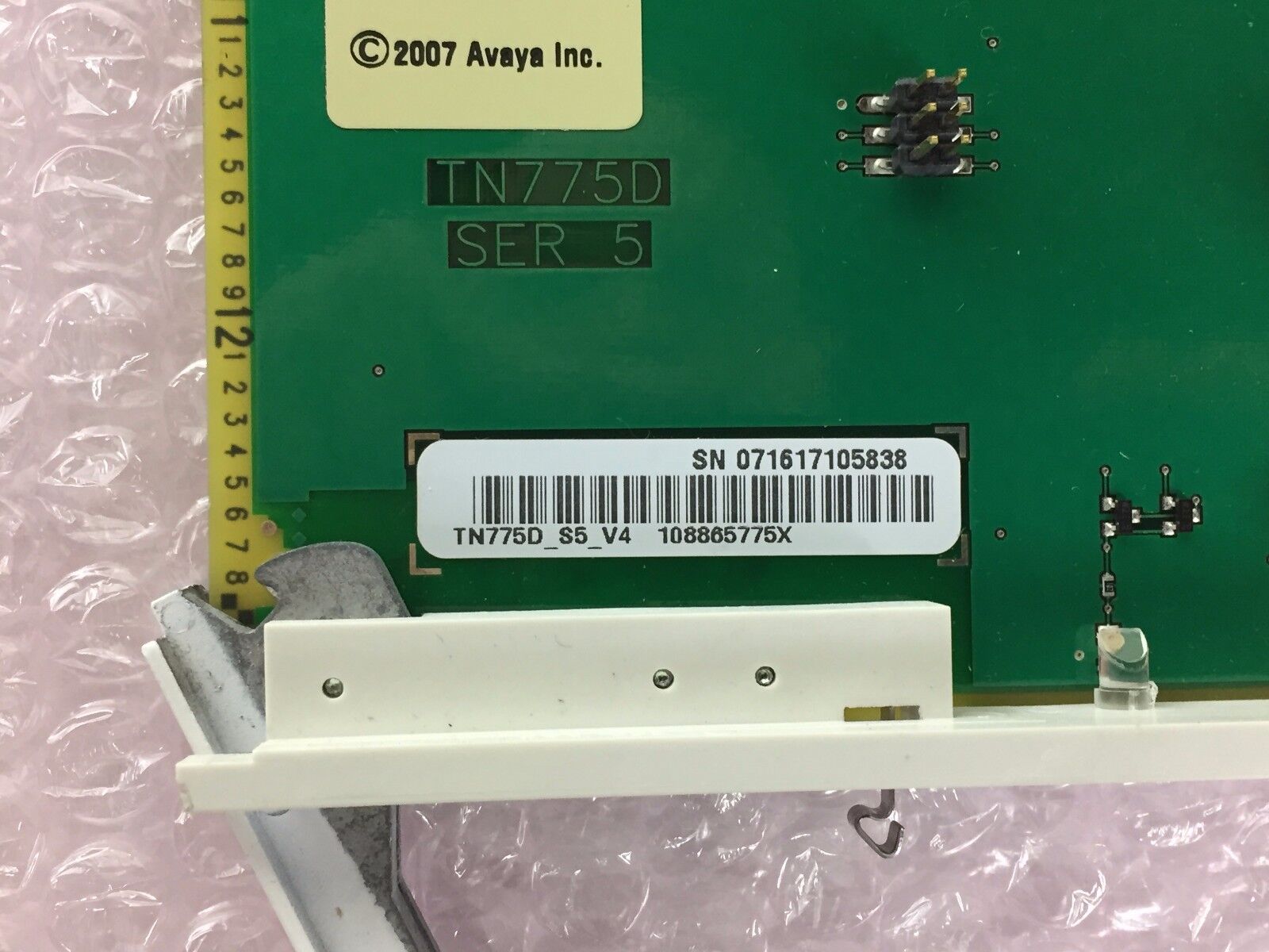 Avaya Definity TN775D V4 Maintenance Board PBX Module Lucent AT&T