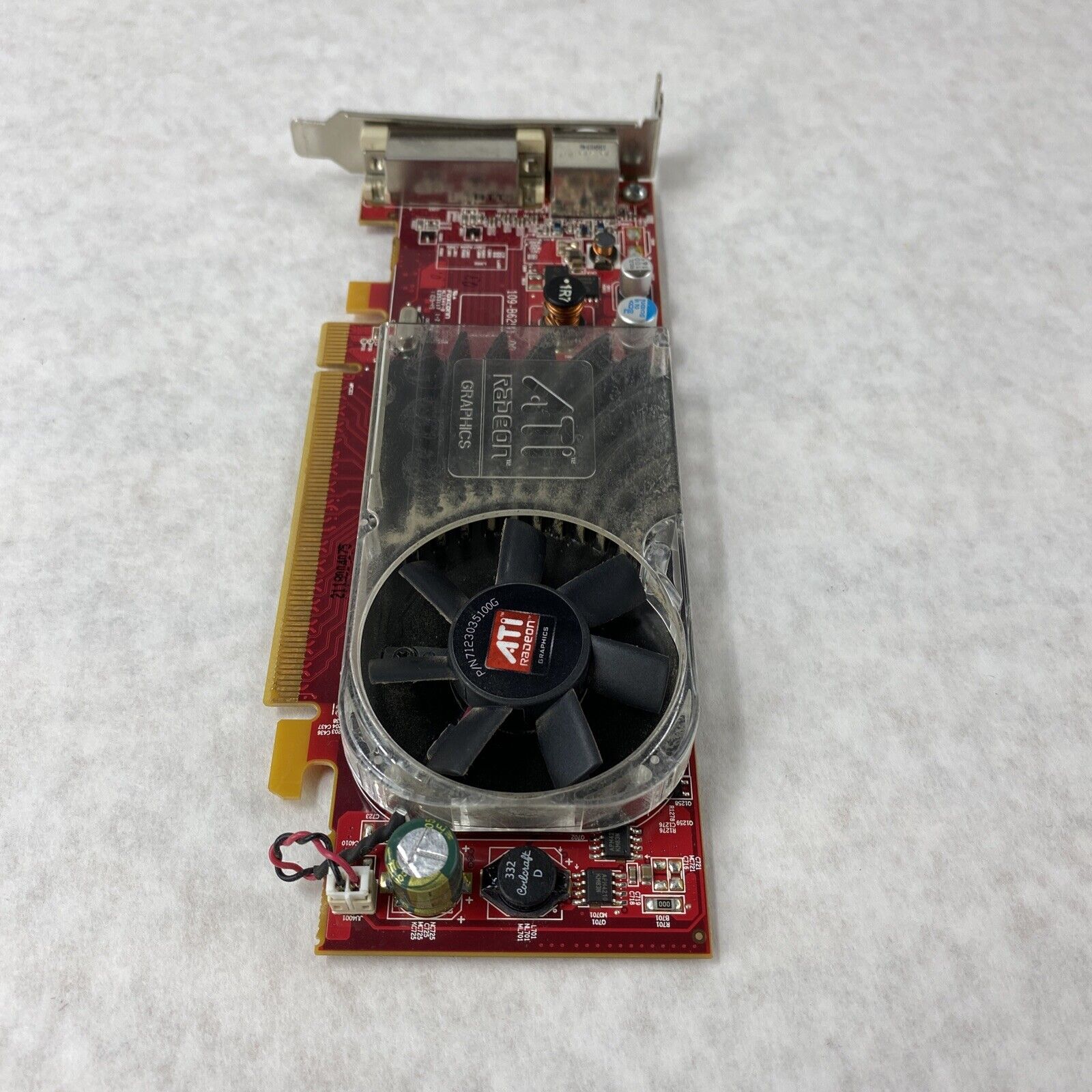 Lot of 5 ATI 0Y104D Radeon HD 3450 256MB S-Video DMS-59 PCIe video graphics GPU