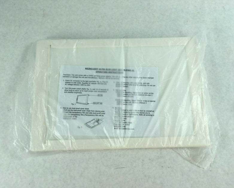 Elmo 1108 Base Light Box YS-P401-1L Ultra Slim White NOS