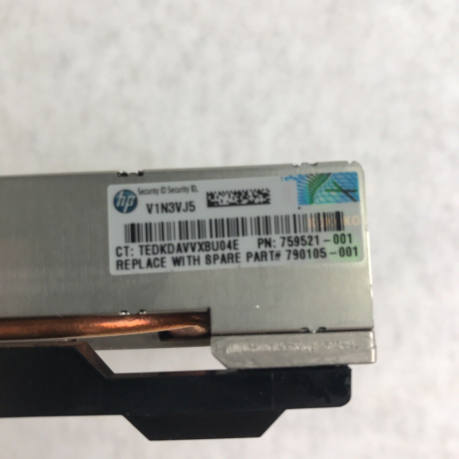 HP CPU Cooling HeatSink for HP Proliant DL360 G9 Gen9 775403-001