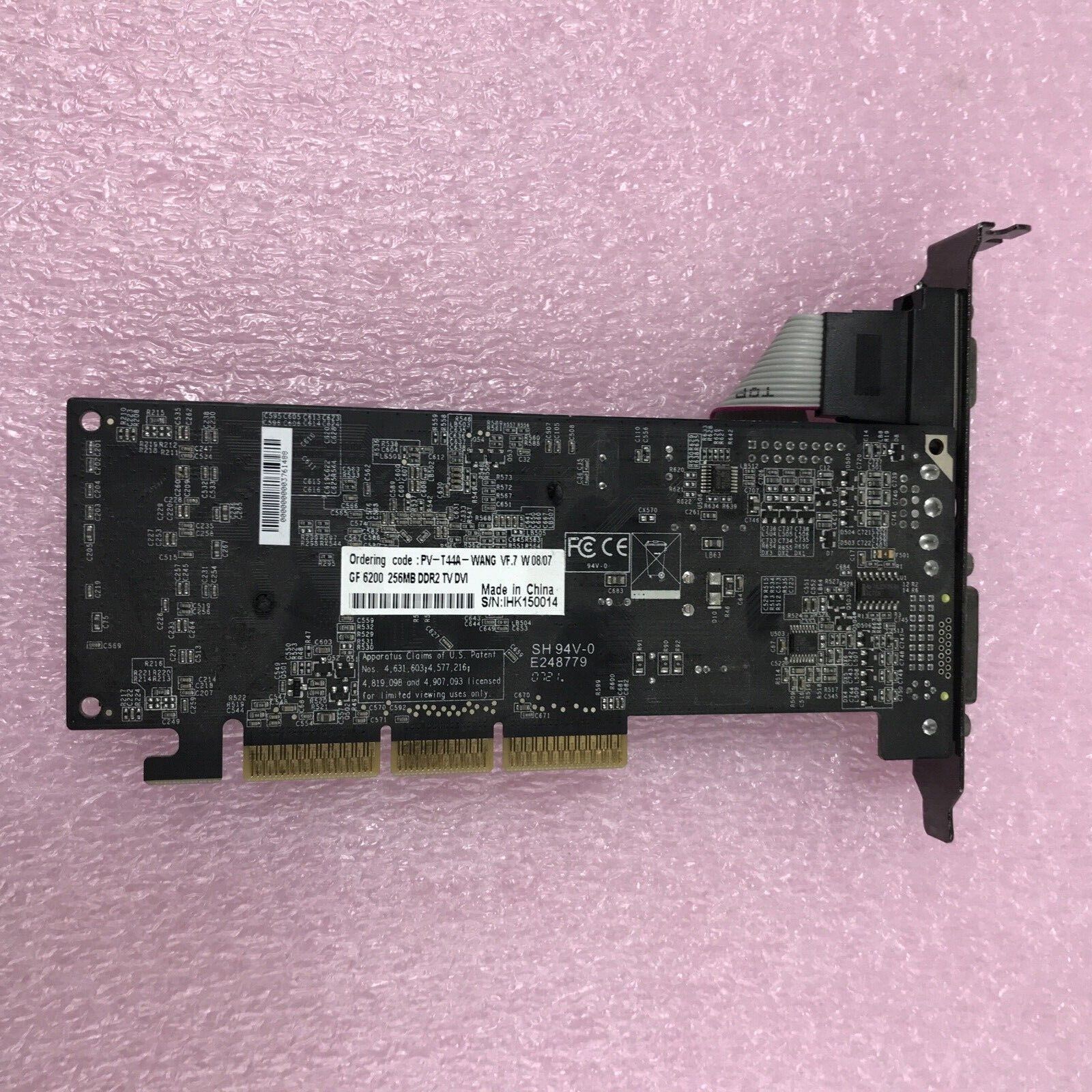 Xfx NVIDIA PV-T44A-WANG GeForce 6200 256MB DDR2 Video Card GPU
