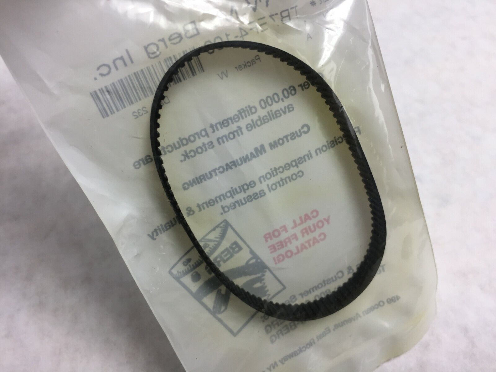 W.M. Berg O-Ring TB7EF4-100  Factory Sealed Package  NOS