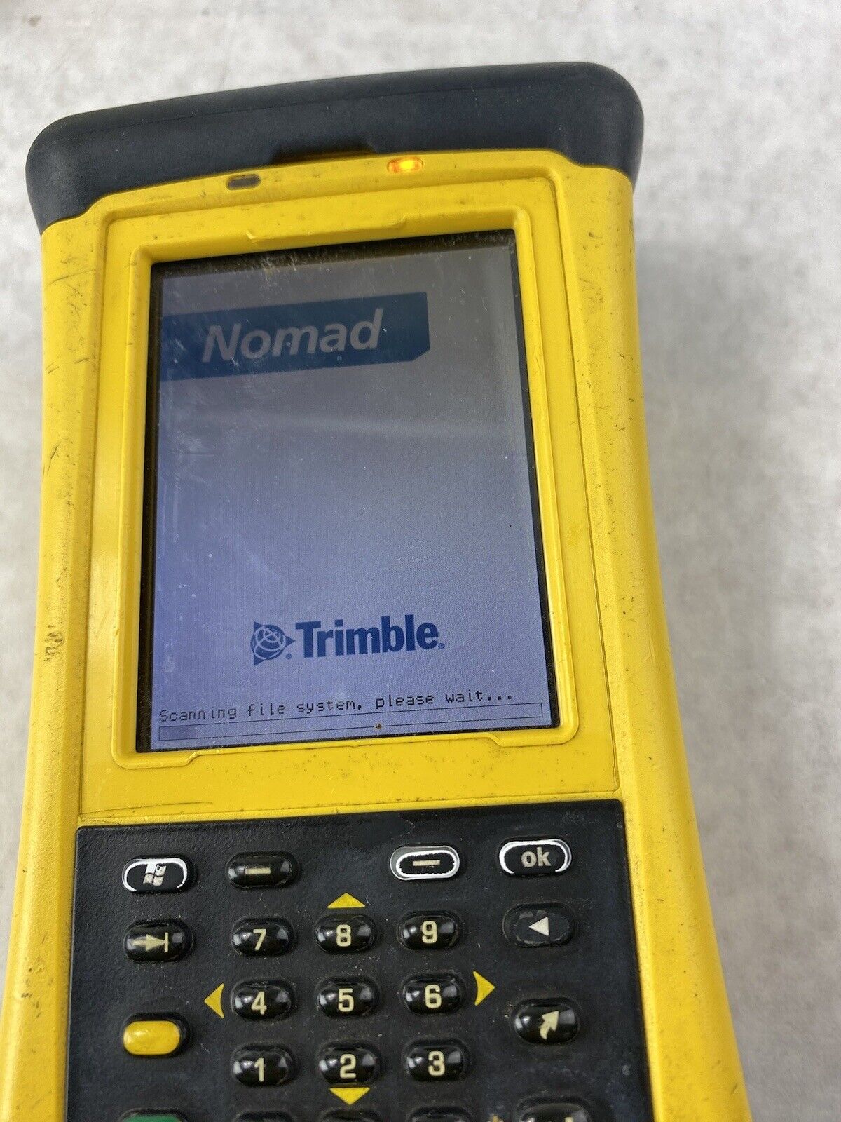 Trimble Nomad Ranger TSC3BW Data Collector Scanner Windows 6.5 Bluetooth GPS