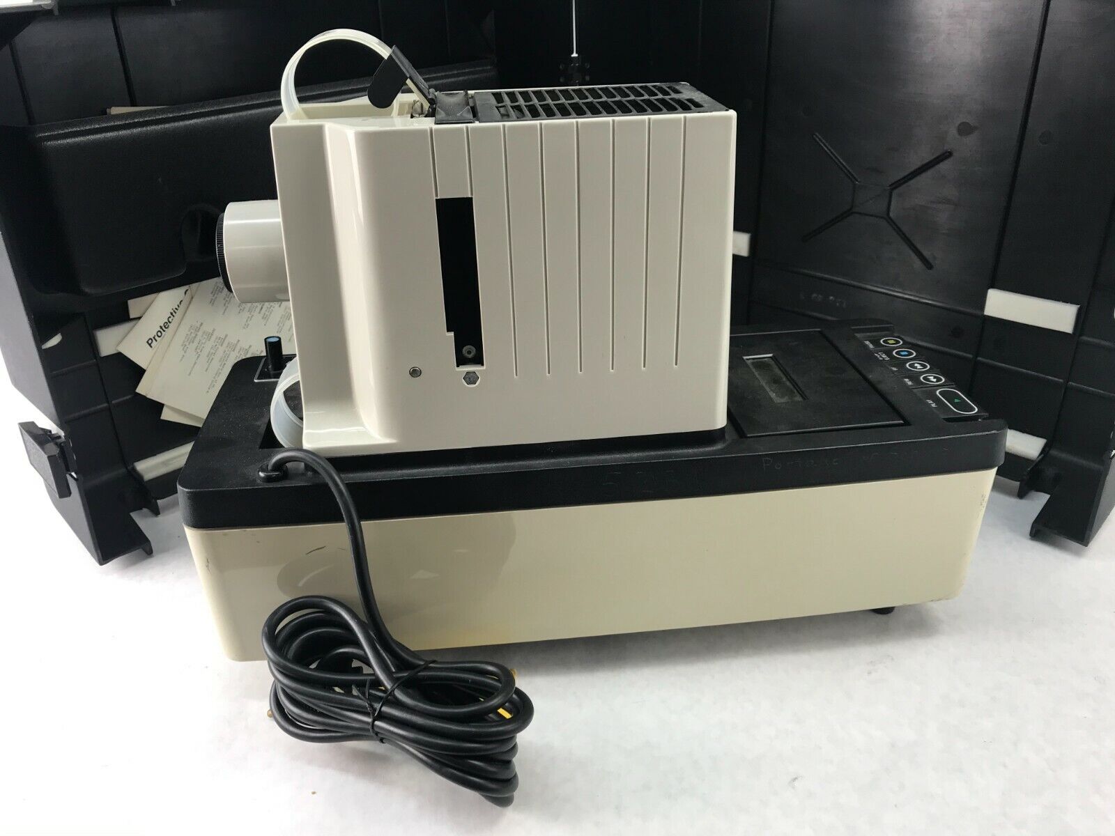 Vintage Dukane Micromatic II Sound Filmstrip Projector with Case