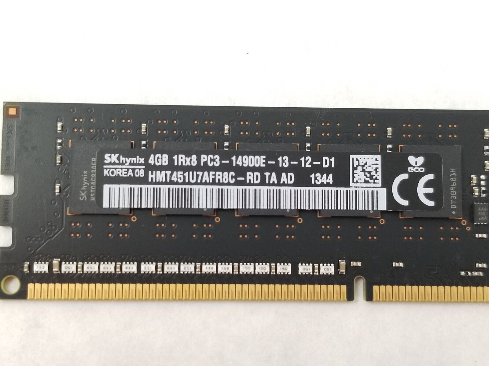 Apple Mac Pro SKHynix 4GB PC3-14900E DDR3 ECC Server RAM HMT451U7AFR8C-RD