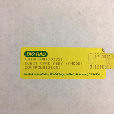 BIO RAD Trans-Blot Standard Wire Electrode Card Assembly #1703921