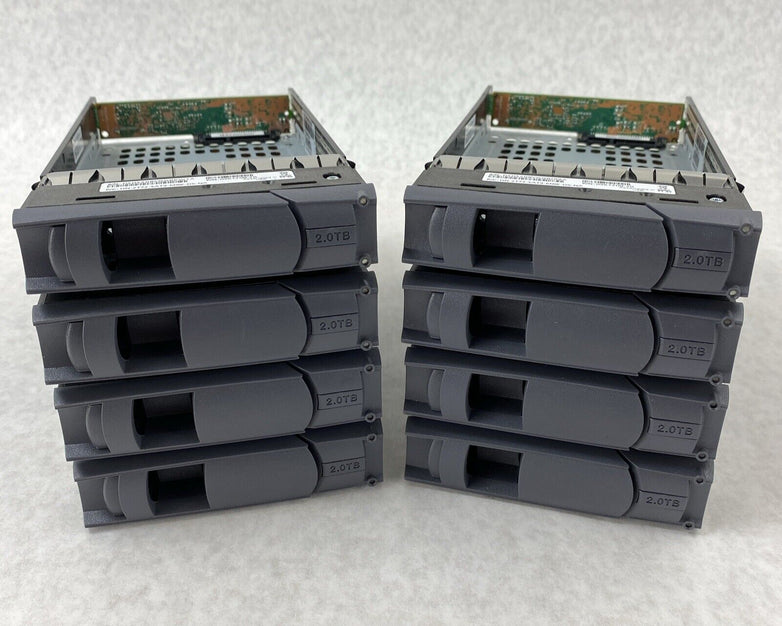 Lot of 8 NetApp 0095673-10 SAS / SATA Hard Drive Caddy Tray 0961208-20
