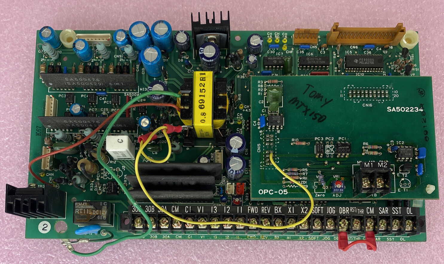 TOMY MTX-150 Centrifuge Control Board