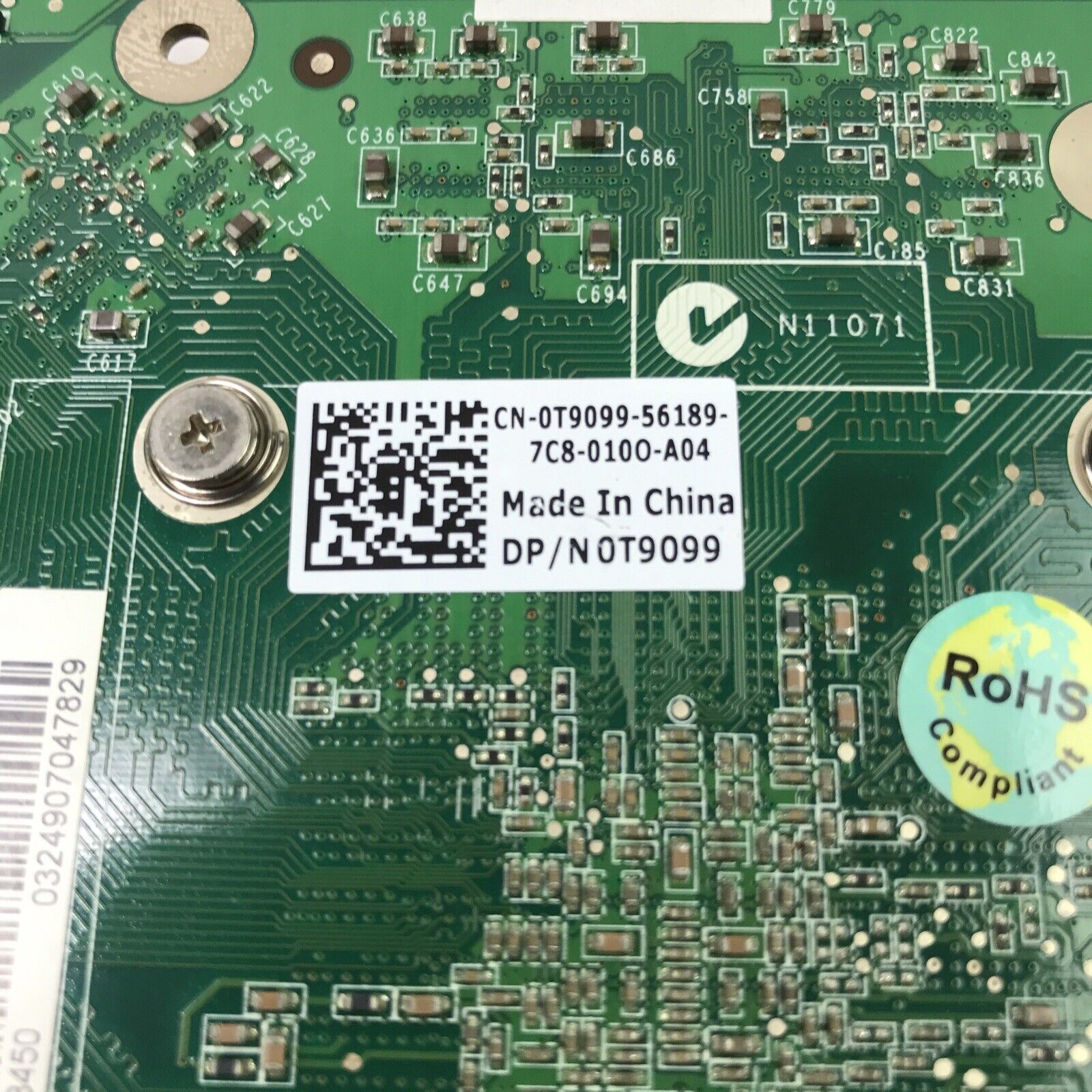 Nvidia Quadro FX 3450 0T9099 256MB PCI-e Dual DVI Video Card (Lot of 2