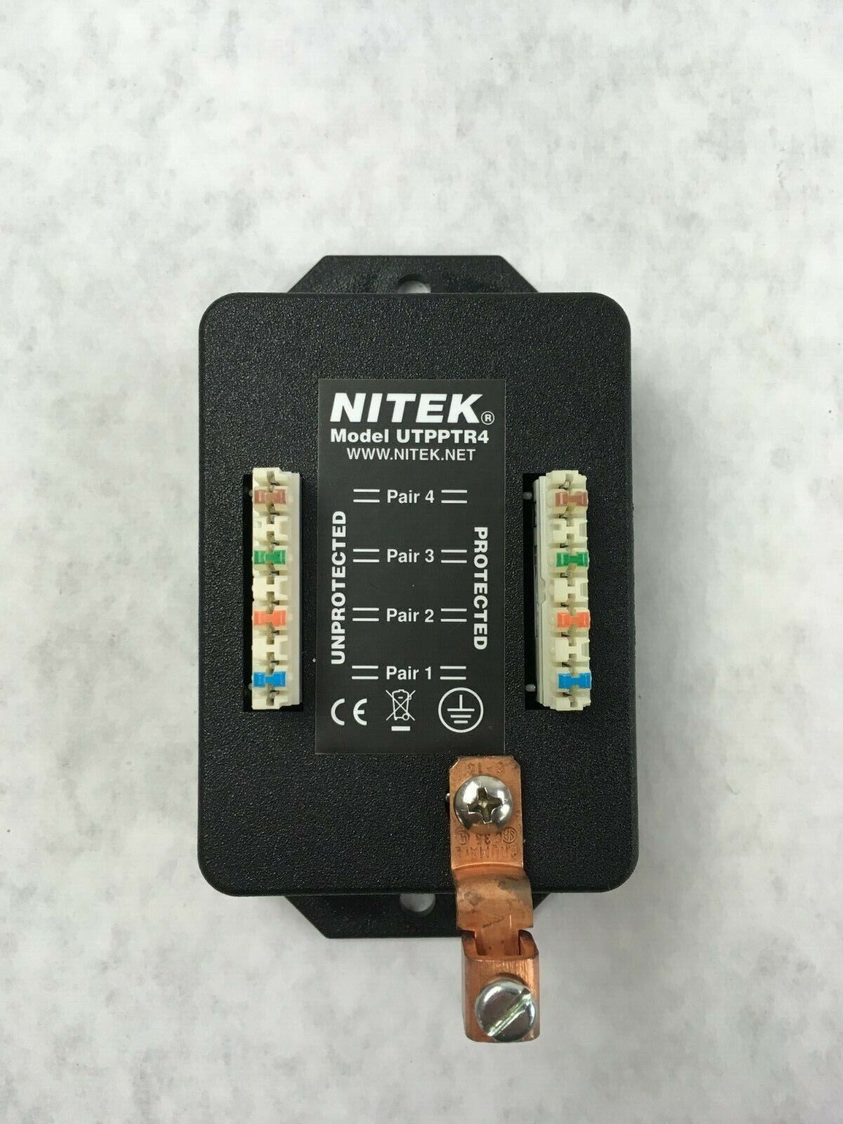New Nitek UTPPTR4 UTP Video, RS422 Surge Protector