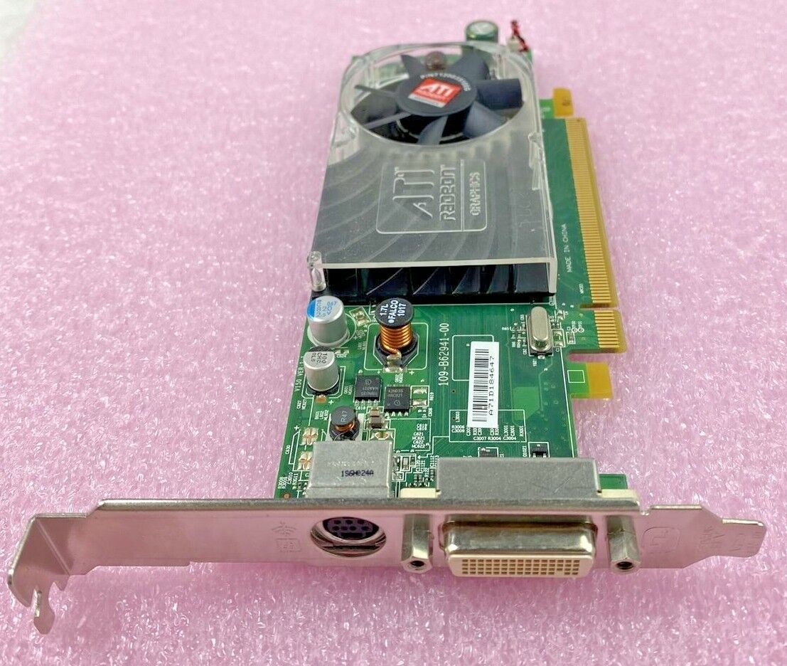 ATI Radeon 256MB PCIe video graphics card Low Profile 102B6291200